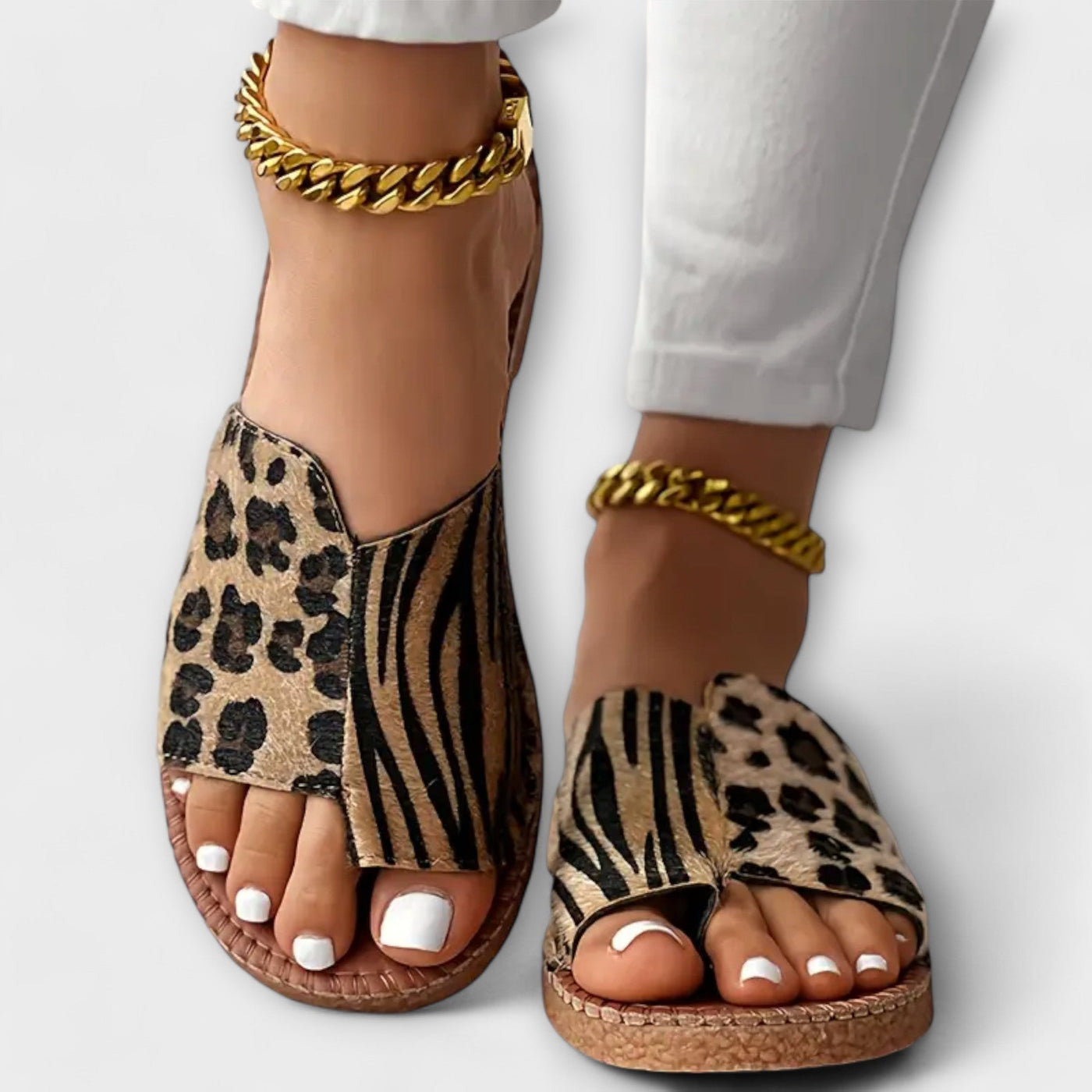 Zapatos de leopardo