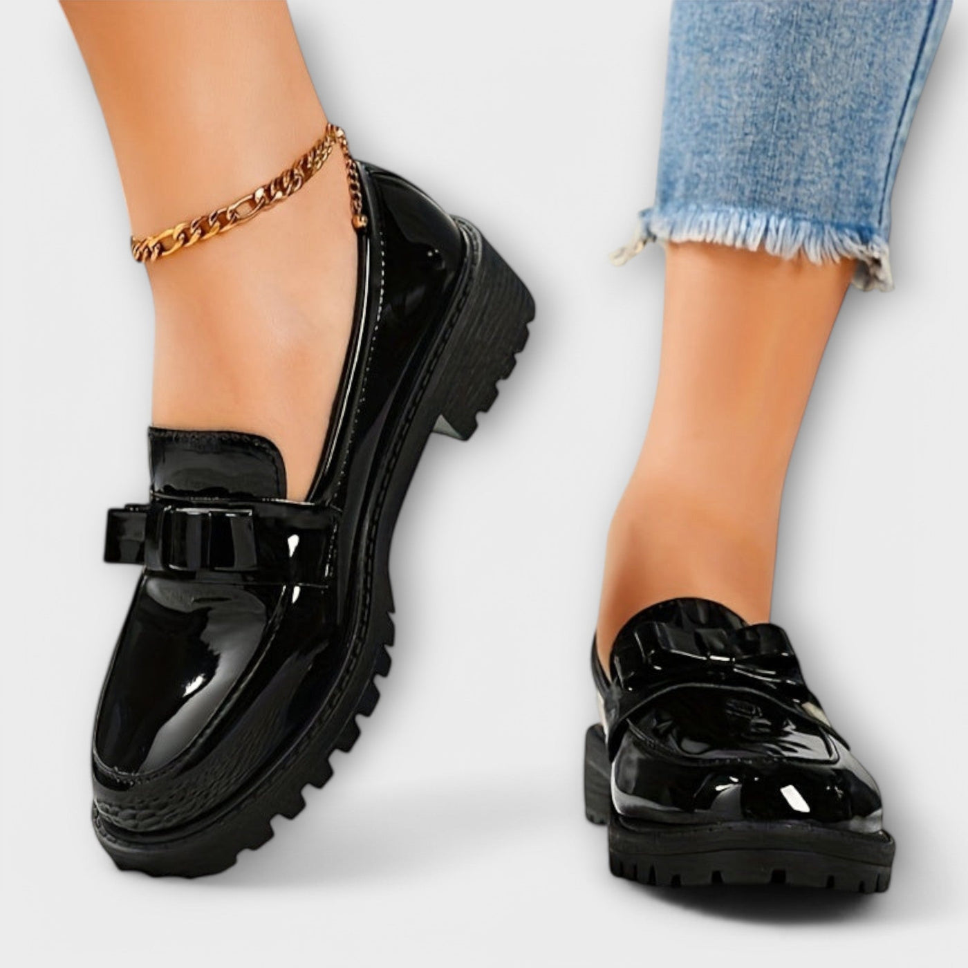 Mocasines estilo preppy